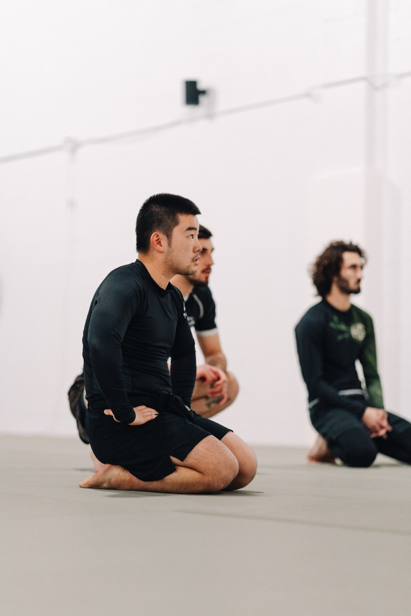 Jiu-Jitsu technique at Haven Grappling Academy in Fairfax, VA