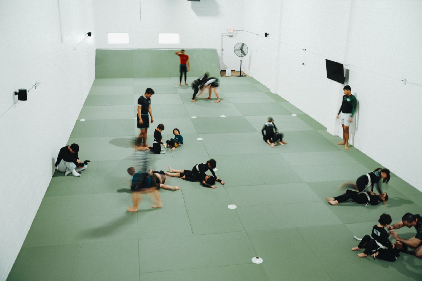 Haven Grappling Academy community training together