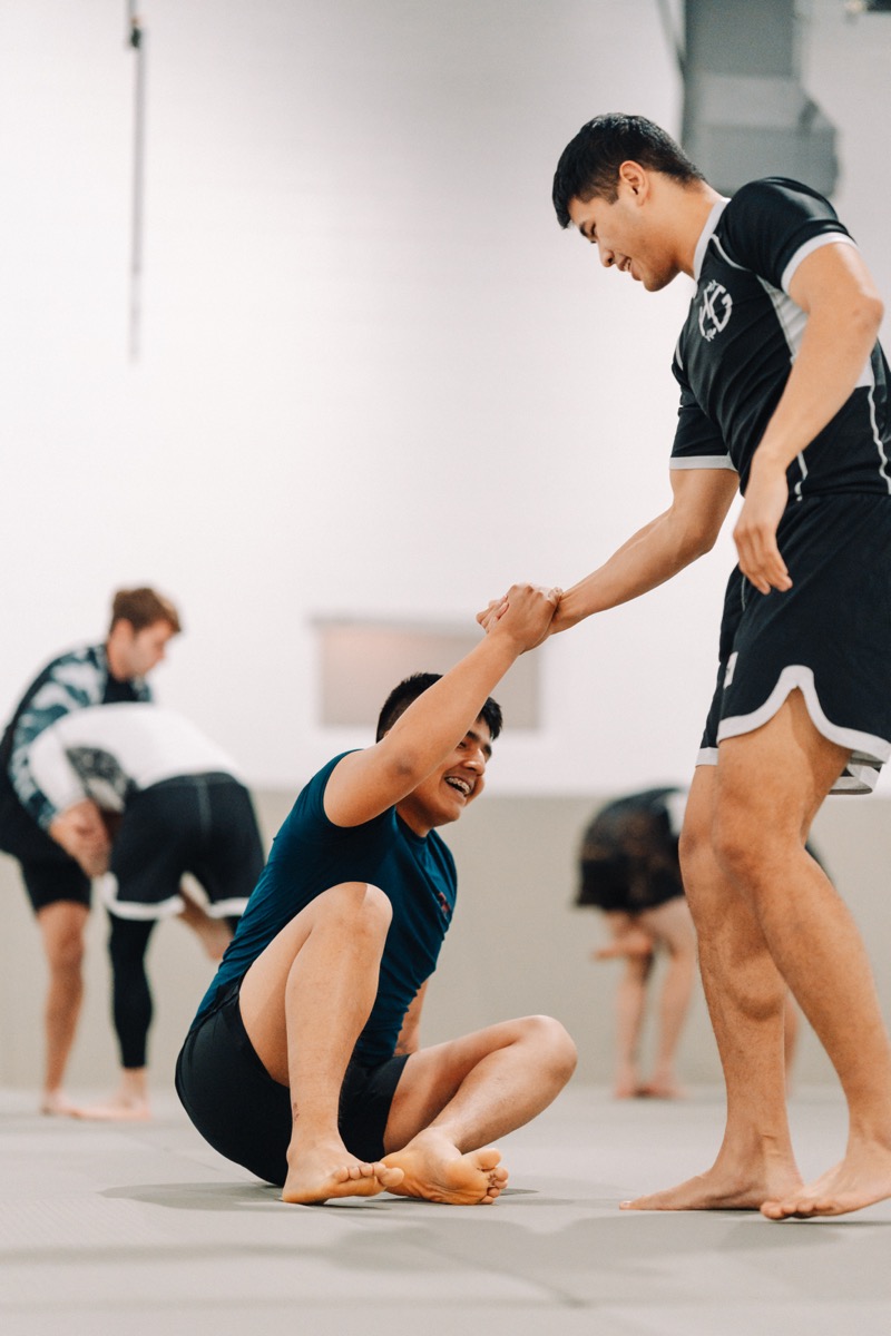 Adult Jiu-Jitsu class at Haven Grappling Academy in Fairfax
