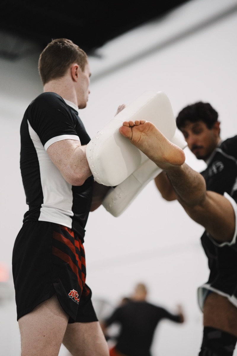 Muay Thai training at Haven Grappling Academy