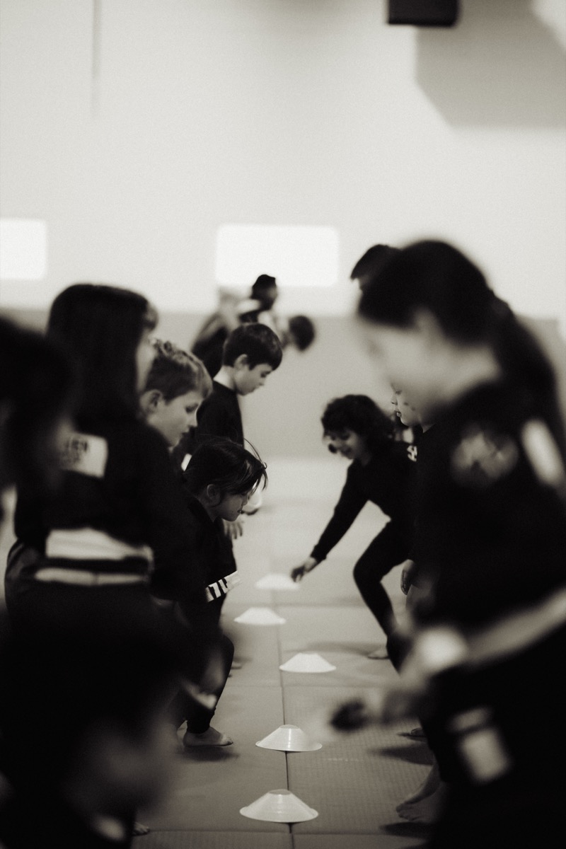 Kids grappling at Haven Grappling Academy in Fairfax